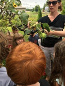 indigos students release a monarch butterfly